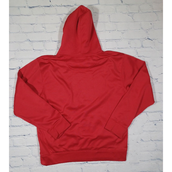 Georgia Bulldogs Hoodie Mens‎ M Red Pullover Dri Fit Champion - Picture 4 of 4